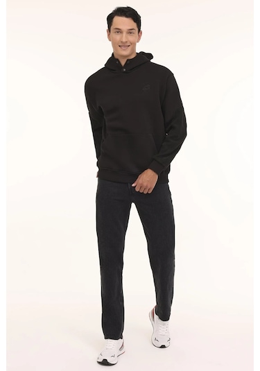 Lotto M-angulo Hoodie 4pr Siyah Erkek Sweatshirt 101887417 Siyah