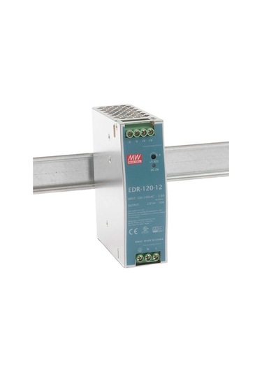Meanwell Edr-120-12 120w 12v 10a Ray Montaj