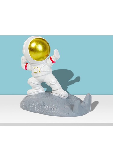 Suntek Masaüstü Telefon Tutucu Astronot Heykelcik Masa Akıllı