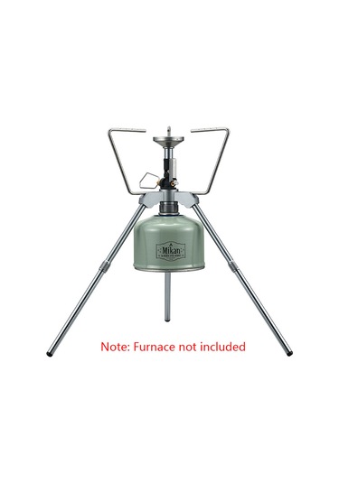 Tenfowee Campıngmoon Z03 Aluminyum Alüminyum Kamp Çalışanı Yüksek Bağlantı Elemanı Düz Gaz Tankı Adaptörü Gümüş