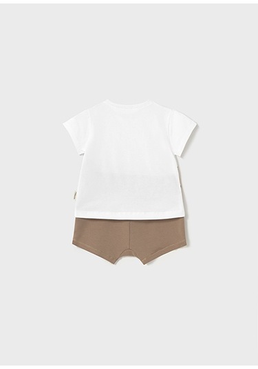 Mayoral Erkek Bebek Tişört Şort Set Çok Renkli
