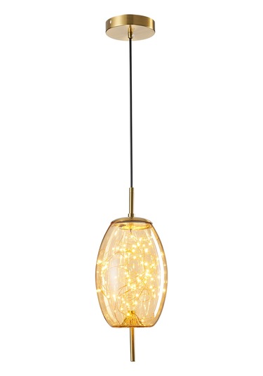 Jasper 10 Watt 3000k Eskitme Bal Camlı Tekli Peri Led Sarkıt Avize Eskitme