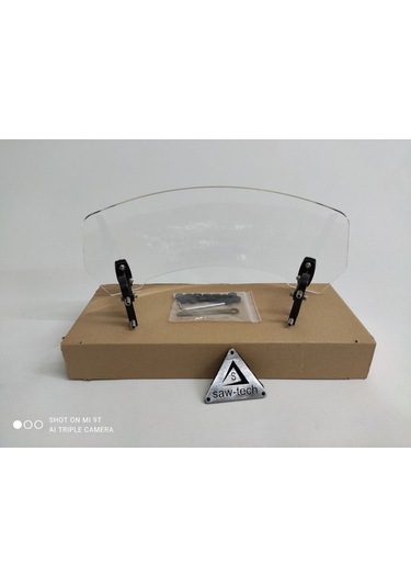 Üniversal Deflektör Rüzgar Saptırıcı Genişlik:350mm X Yükseklik:145mm