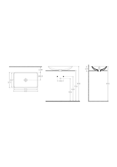 İsvea - Sistema Lavabo 60 Cm Okyanus Mavisi - 10sf53060sv-2a 1466841