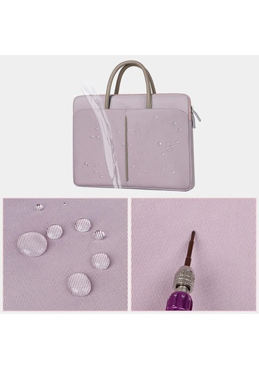 Sones 13 - 13,3 İnç Oxford Kumaş Dizüstü Bilgisayar Çantası Erkek Kadın Pu Saplı Evrak Çantası Diğer