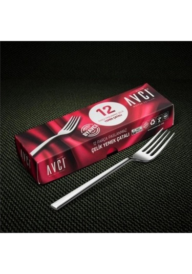 Avcı 916 Klas Tatlı Çatal 12 Li