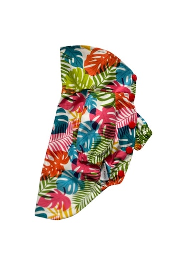 Gedyco Colorful Palm Fileli Küçük Irk Köpek Yağmurluğu