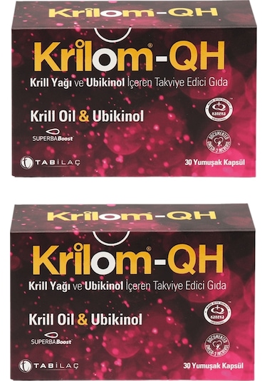 Krilom Qh 2 x 30 Yumuşak Kapsül