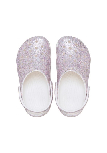 Crocs Classic Fantasy Glitter Terlik Beyaz