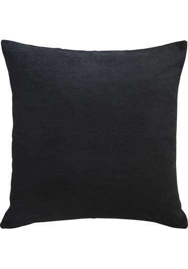 Kadife Serisi Siyah Kırlent, Yastık Kılıfı En: 45 Boy: 45 Siyah