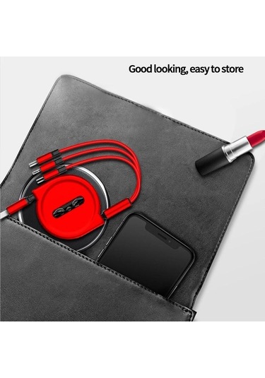 Usams 3 İn 1 Usb C Hızlı Şarj Kablosu
