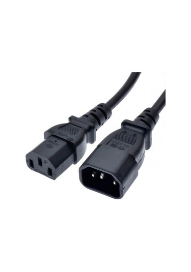 Pc Power Dişi Erkek Uzatma Kablosu 3x0.75 Güç Uzatma Kablosu 2m