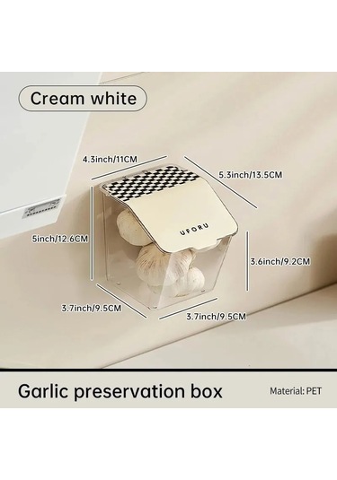 Ambition 4 Adet Zencefil Ve Sarımsak Taze Tutma Konteyner