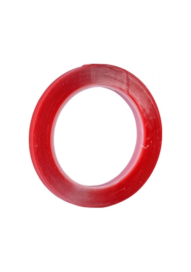 Carpi 10 Mm x 5 Mt Çift Taraflı Silikonlu Bant Şeffaf Br6570171