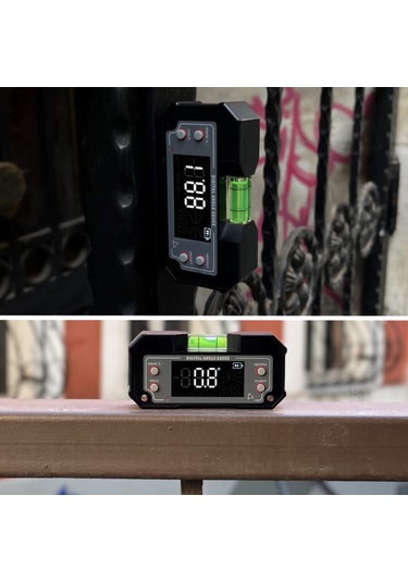 Loyka 5346 Mini Dijital Eğim Ölçer Su Terazili