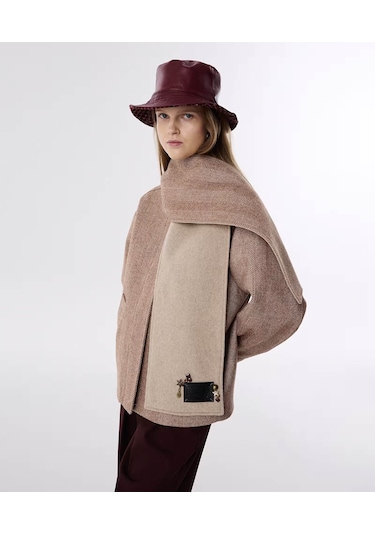 Twist Çıkarılabilir Atkılı Açık Kahverengi Kadın Kaban Tw6250008026 Açık Kahverengi