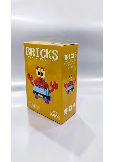 Twins Stars Mr.krabs Figür 3d Yapboz Puzzle Yapı Taşları Bricks Karakter Figürü