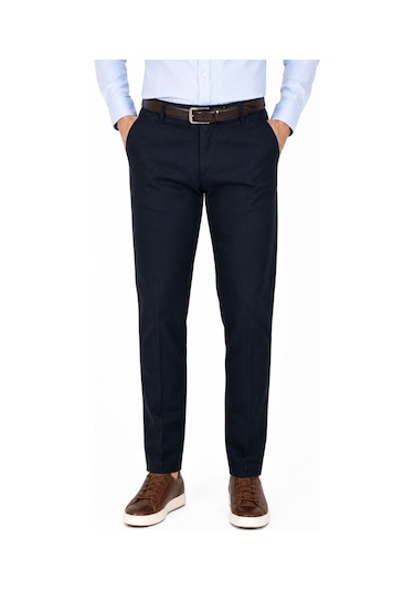 Amaro Erkek Kanvas Pantolon Regular Kalıp Yazlık Bgl-st05392 Lacivert