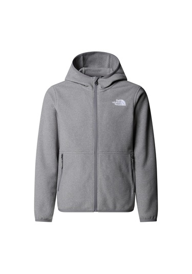 The North Face Teen Glacıer 1/4 Fermuarlı Genç Çocuk Glacier Polar Nf0a8cvfcqı1 Gri