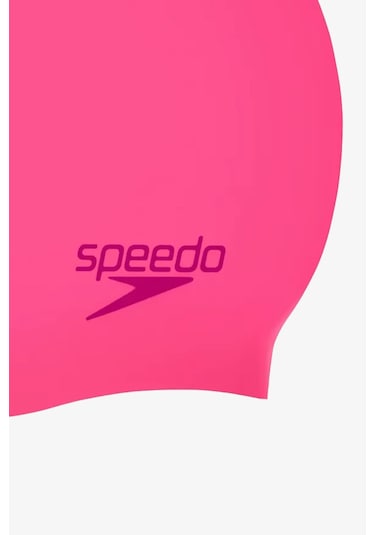 Speedo Plaın Moud Sılc Cap Çocuk Pembe Yüzücü Bonesi 8-7099016979 Çok Renkli