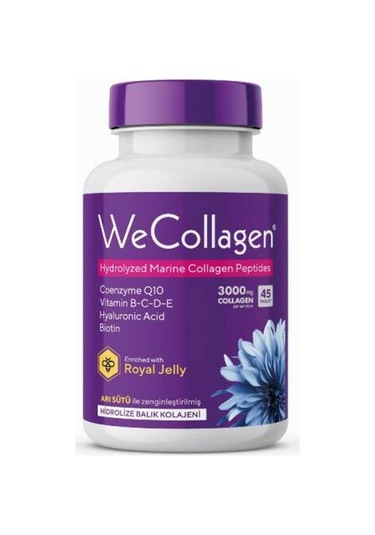 Biomet Wecollagen Hyaluronic Acid Biotin Kolajen 45 Tablet