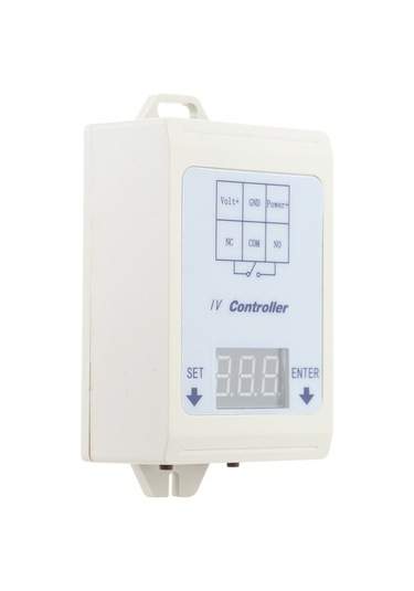 Gajeena 12v/24v Dc Voltaj Kontrol Rölesi - Aşırı Ve Düşük Voltaj Anahtarı İle Led Ekranlı Otomatik Zamanlayıcı