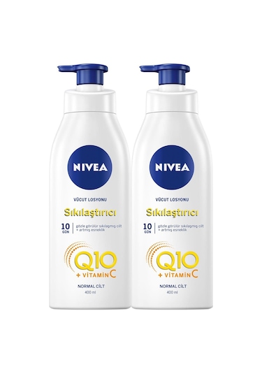 Nivea Q10 Sıkılaştırıcı Vücut Losyonu 2 x 400 ML