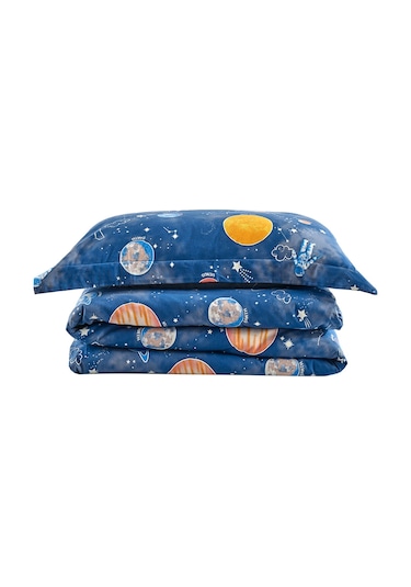 Soley | Galaxy | %100 Pamuklu Tek Kişilik Nevresim Takımı