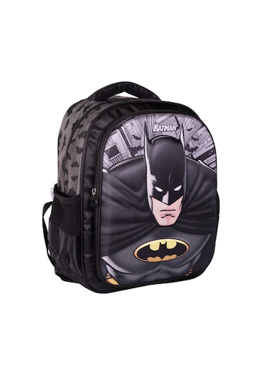 Batman Yarasa Desenli Okul Çantası 2520 Çok Renkli