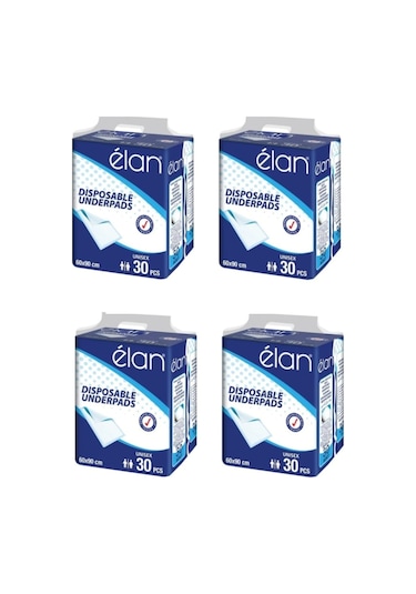 Elan 60 x 90 CM Yatak Koruyucu Örtü 30'lu x 4 120 Adet