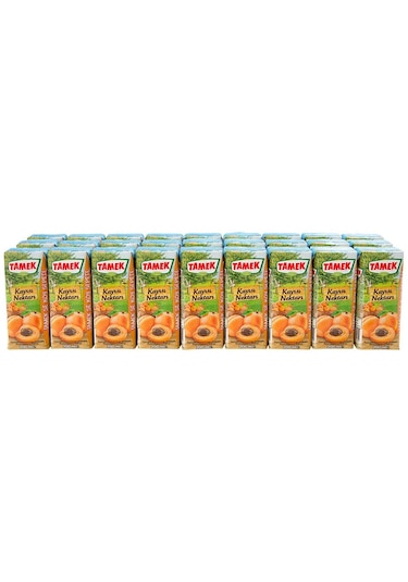Tamek Kayısı Nektarı 200 Ml X 27 Adet