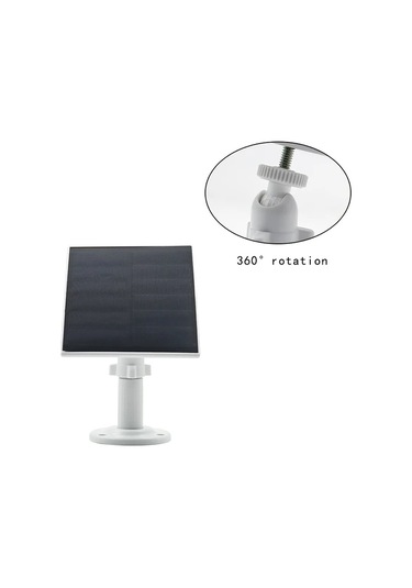 Beyaz 3m Type-c Kablolu 4w Güneş Panel Şarj Cihazı, Dönebilen Taşınabilir Güneş Şarj İstasyonu, Açık Hava Güvenlik Kameraları İçin, Montaj Braketi Ve Vidalar Dahil, Açık Hava Güneş Panelleri Beyaz 3m Type-c Kablolu 4w Güneş Panel Şarj Cihazı, Dönebilen Taşınabilir Güneş Şarj İstasyonu, Açık Hava Güvenlik Kameraları İçin, Montaj Braketi Ve Vidalar Dahil, Açık Hava Güneş Panelleri