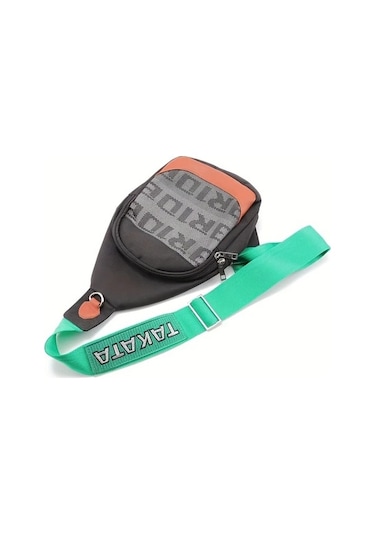 Trendooze Gaojunshop01 Jdm Stili Yeşil Mini Çanta, Outdoor Aktiviteler İçin Yeşil