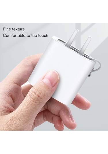 5w Ac01 Şarj Cihazı İçin Silikon Koruyucu Kapak Beyaz