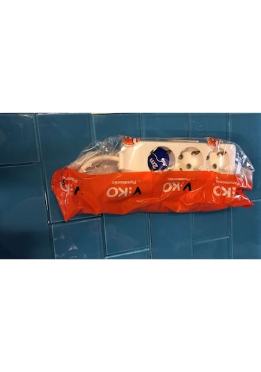 Viko 2 Metre Kablolu 3lü Grup Priz