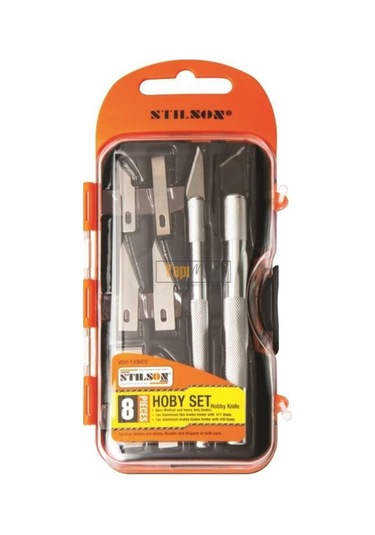 Stilson 8 Parça Hobi Neşter Set