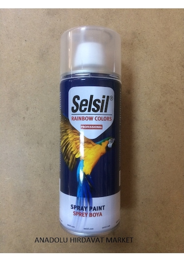 Selsil 400 Ml Akrilik Sprey Şeffaf Parlak Vernik Yüksek Kalite