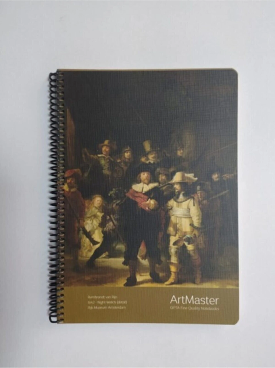 Art Master 100 Yaprak Çizgisiz Karton Kapak Orta Boy Defter Nıghtwath