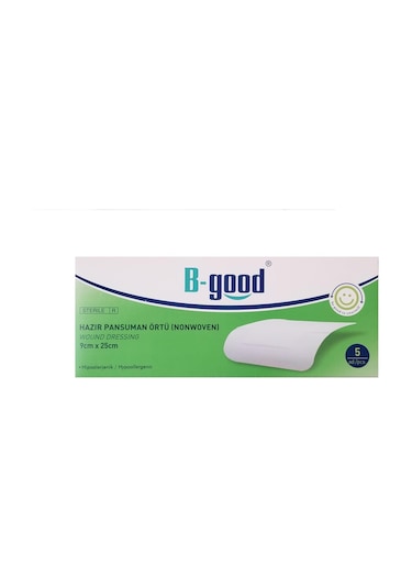 B-Good Hazır Pansuman Örtü 9X25Cm 5Li Nonwoven Yara Örtüsü