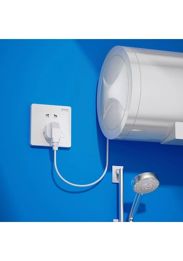 Xiaomi Gosund Akıllı Wi-fi Duvar Soketi Co1-m 2500 W Max Tek Tuşla Anti-dokunmatik Soket Ses Kontrolü Uzaktan Kumanda Zamanlama Anahtarı