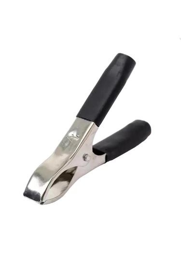 5cm Krokodil Akü Maşa Küçük Boy Kırmızı+ Siyah- 4lü Takım Set