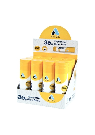 Adel Stick Yapıştırıcı 36 Gram 12 Li (1 Paket 12 Adet)