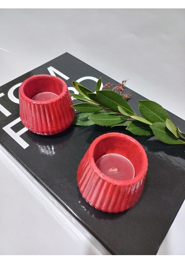 Tealight Mumluk 2 Li Random Çok Renkli