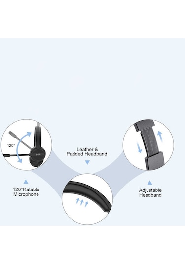 Eksa H12 3.5 Mm Kablolu Kulak Üstü Kulaklık