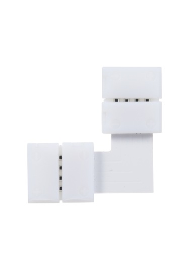 Suofeng 10mm Rgb Led Işık Şeridi İçin 4pin L Tipi Bağlayıcı, Dürtme Bağlantı, Kaynaklama Yok, 10 Adet