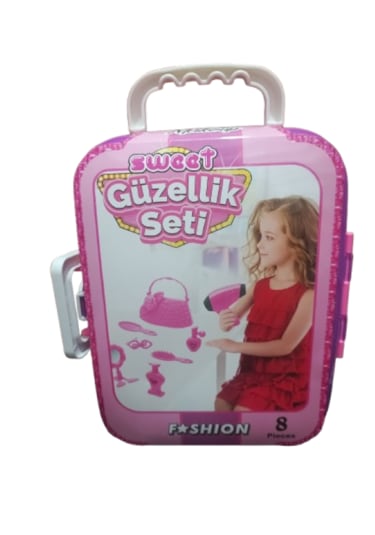 Beren 2443 Çek Çek Çantalı 8 Parça Güzellik Seti