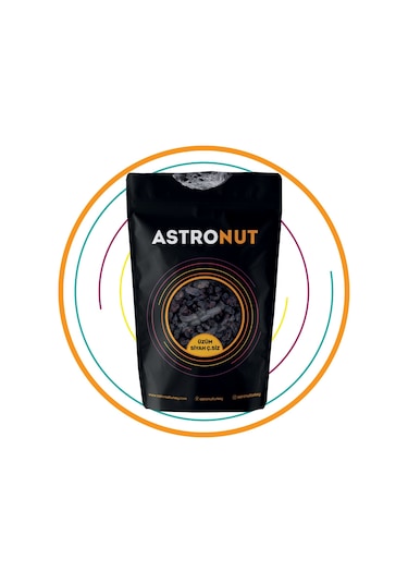 Astronut Siyah Üzüm Çekirdeksiz 500 G