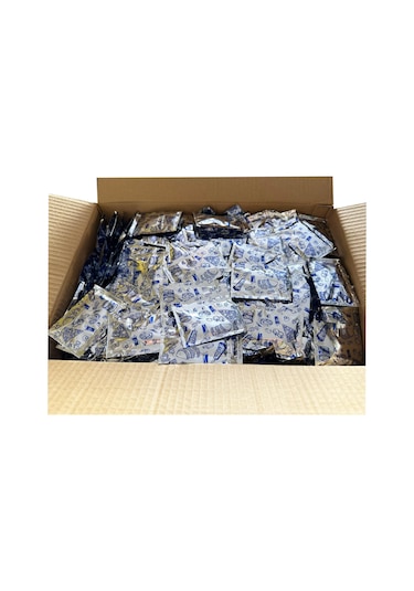 Tek Kullanımlık Islak Mendil Paket - Metalize Baskılı Poşet 1000 Adet - Koli 1000'li Set