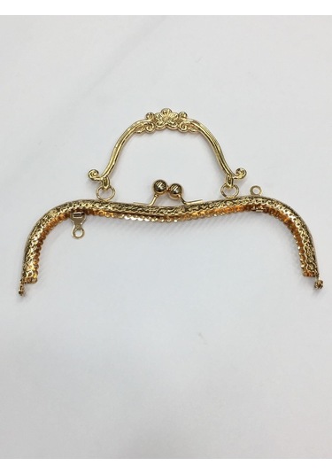 Çanta Ve Cüzdan Klipsi Kuluplu Çiçek Model Rosegold Rosegold Çok Renkli