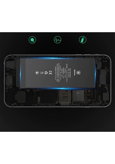 Baseus Apple Uyumlu iPhone 6 Plus 3400 Mah Yüksek Kapasite Pil Batarya- 5775